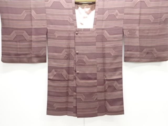 JAPANESE MICHIYUKI COAT / ABSTRACT STRIPE